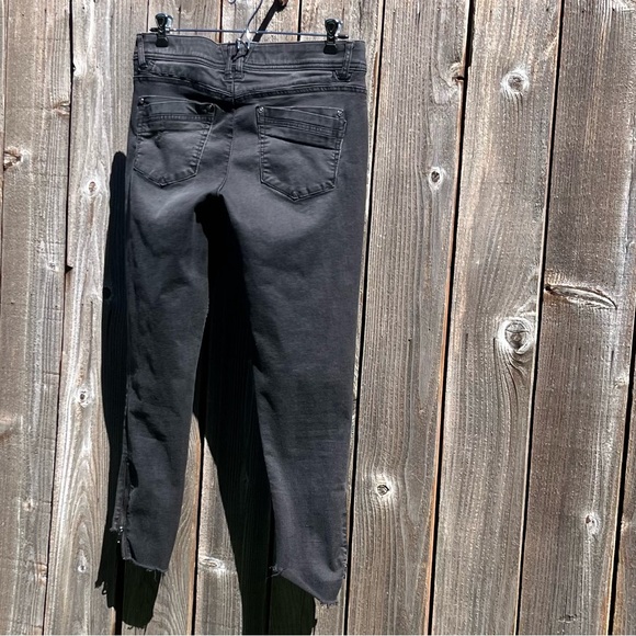 Democracy Ab technology black distressed skinny jeans size 6 - Picture 14 of 16